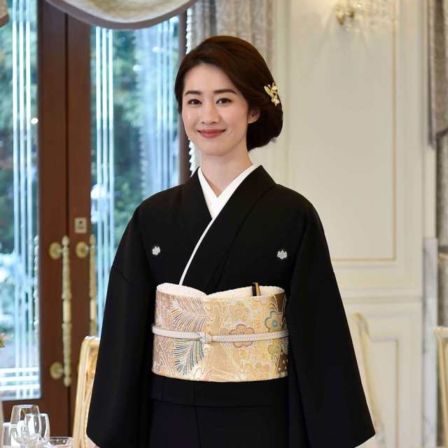 桂由美 ブランド レンタル 黒留袖 フルセット 貸衣装 【結婚式 婚礼 貸